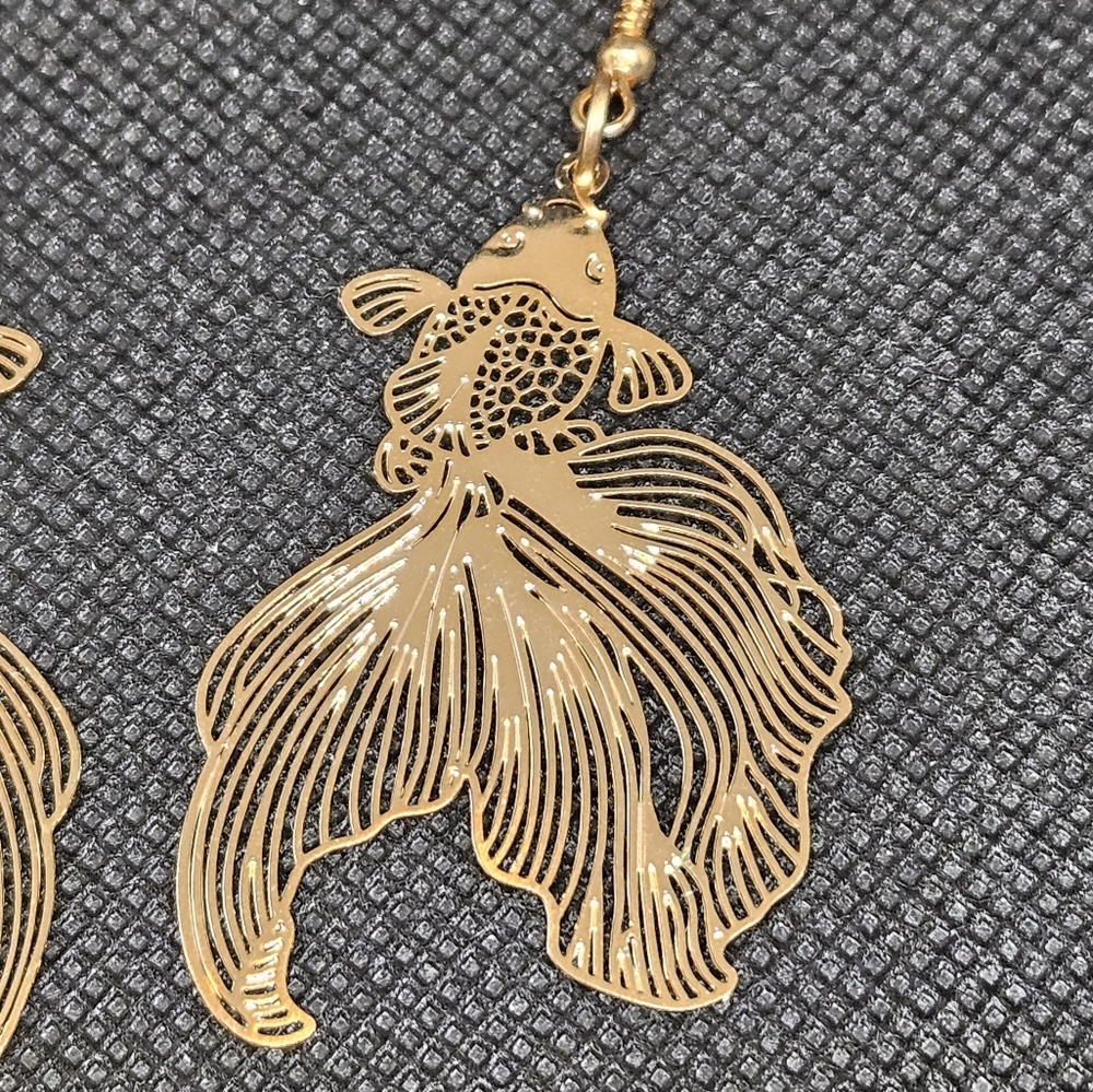 Koi Fishhook Earrings